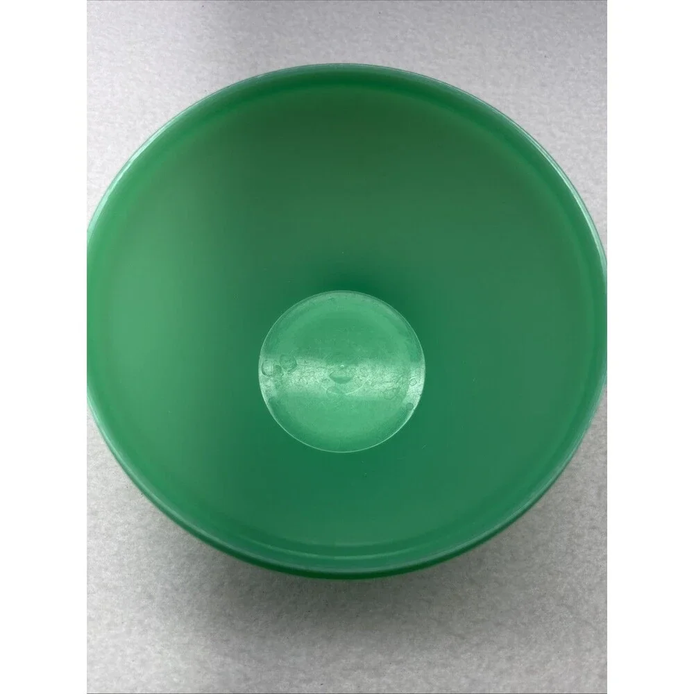 Tupperware Vintage 70s Crisp-It #679 Jadeite Green Lettuce Keeper Bowl Only